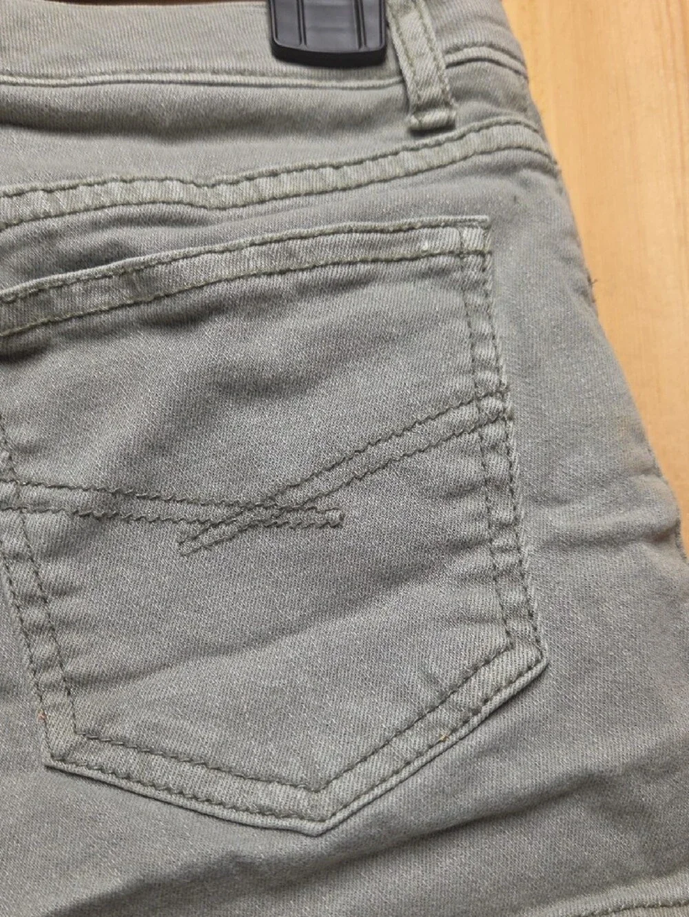 GAP Olive Green Denim Short Shorts